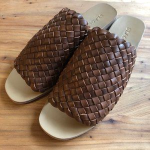 St. Agni Cali Woven Mule - Vintage Tan